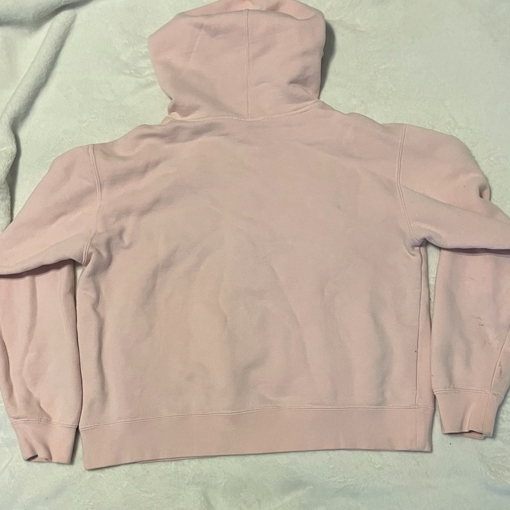 baby pink y2k NY yankees hoodie